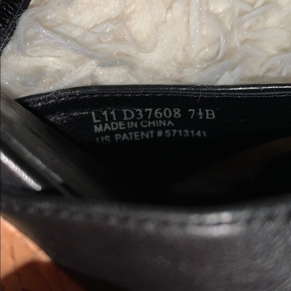 Cole Haan Black Leather Wedge Woven - Picture 7 of 7